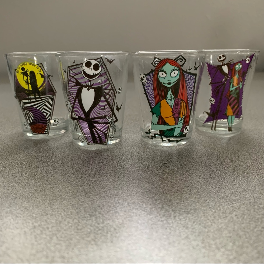 Nightmare Before Christmas Shot Glasses